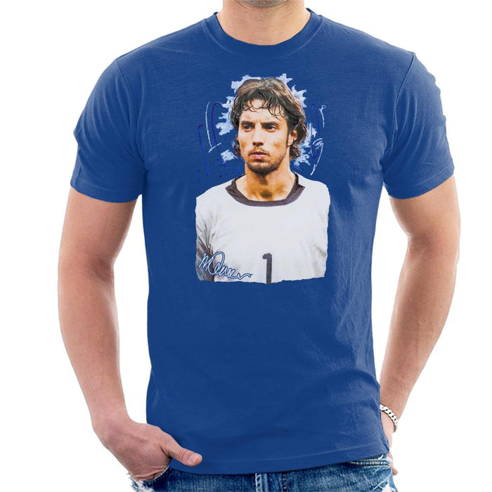 Sidney Maurer Original Portrait Of Fabian Carini Men's T-Shirt