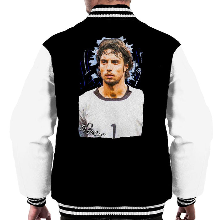Sidney Maurer Original Portrait Of Fabian Carini Men's Varsity Jacket