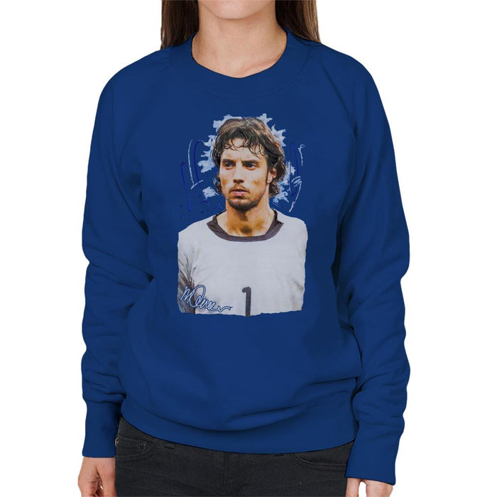 Sidney Maurer Original Portrait Of Fabian Carini Women's Sweatshirt
