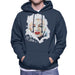 Sidney Maurer Original Portrait Of Actress Marilyn Monroe Men's Hooded Sweatshirt