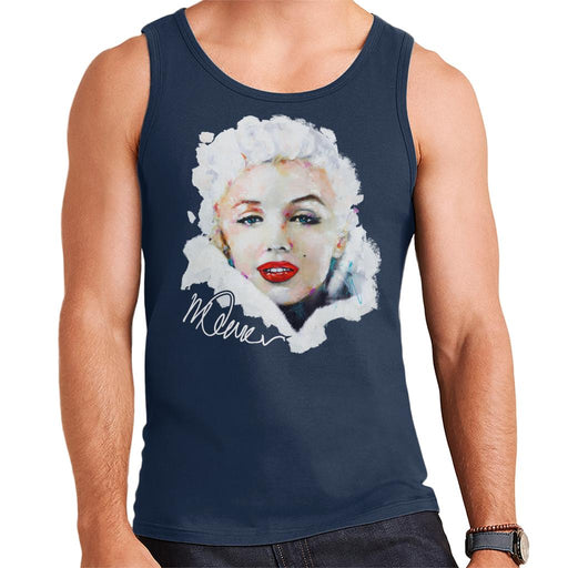 Sidney Maurer Original Portrait Of Actress Marilyn Monroe Men's Vest