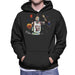 Sidney Maurer Original Portrait Of Michael Jordan Chicago Bulls Basketball Men's Hooded Sweatshirt