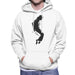 Sidney Maurer Original Portrait Of Michael Jackson Silhouette Men's Hooded Sweatshirt