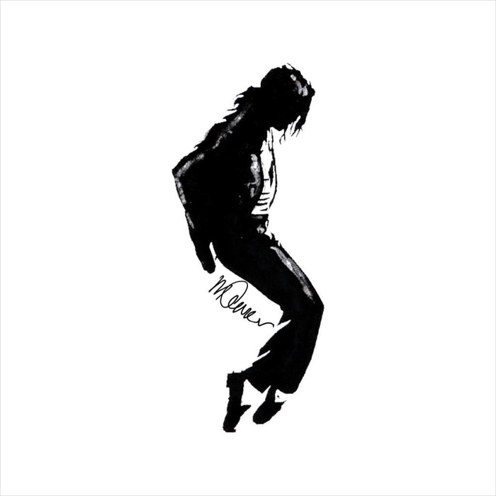Sidney Maurer Original Portrait Of Michael Jackson Silhouette Women's Sweatshirt