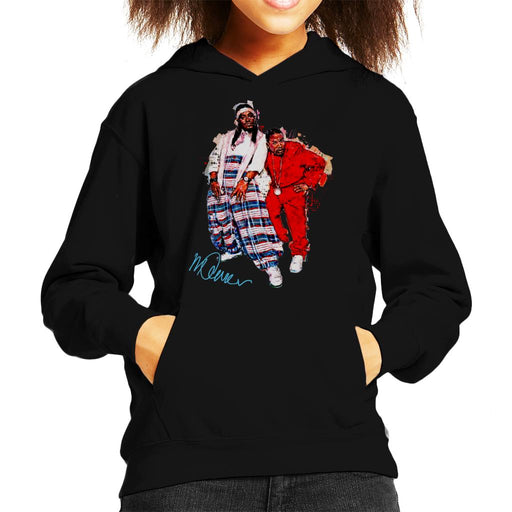 Sidney Maurer Original Portrait Of Outkast Andre 3000 Baggy Trousers Kid's Hooded Sweatshirt