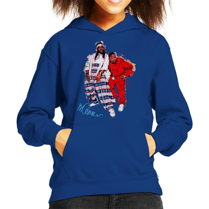 Sidney Maurer Original Portrait Of Outkast Andre 3000 Baggy Trousers Kid's Hooded Sweatshirt