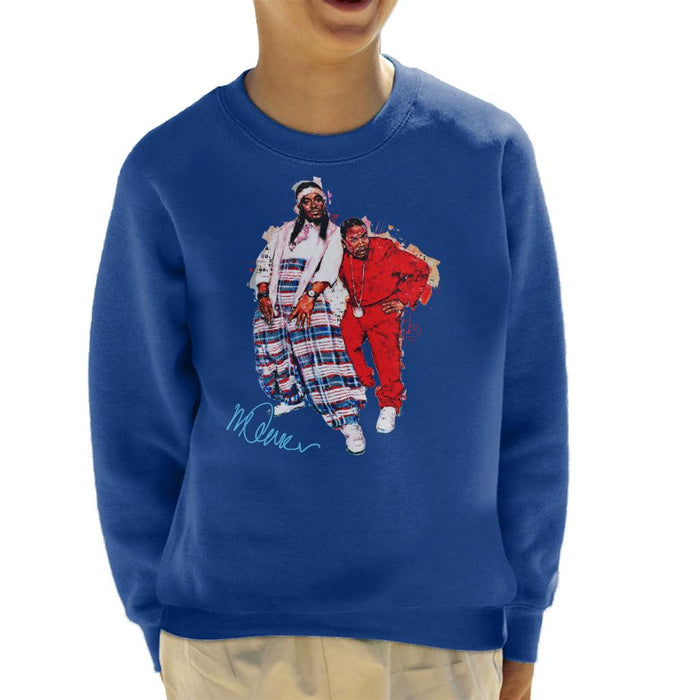 Sidney Maurer Original Portrait Of Outkast Andre 3000 Baggy Trousers Kid's Sweatshirt