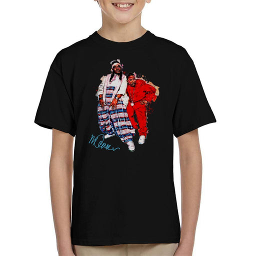 Sidney Maurer Original Portrait Of Outkast Andre 3000 Baggy Trousers Kid's T-Shirt