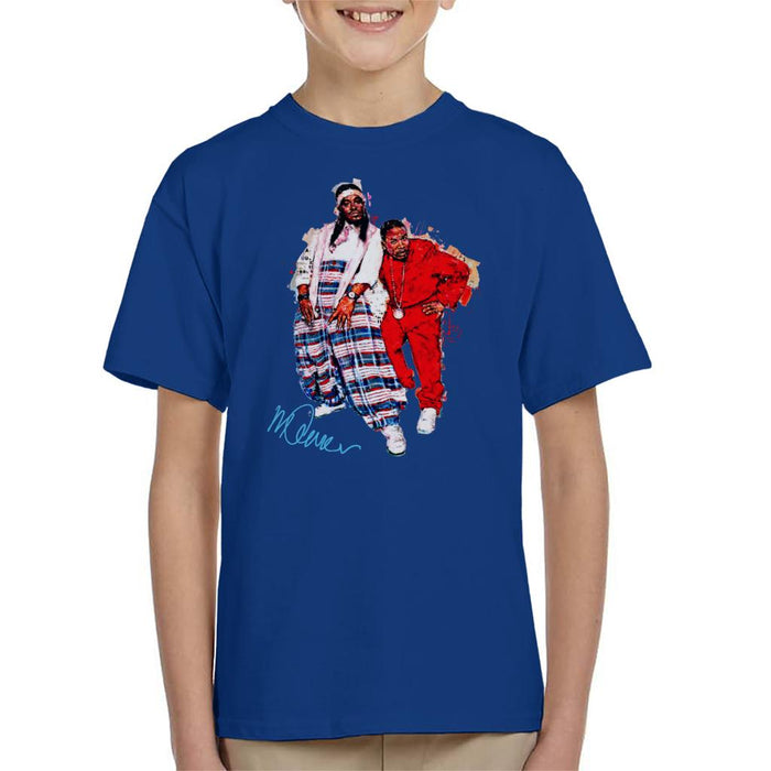 Sidney Maurer Original Portrait Of Outkast Andre 3000 Baggy Trousers Kid's T-Shirt