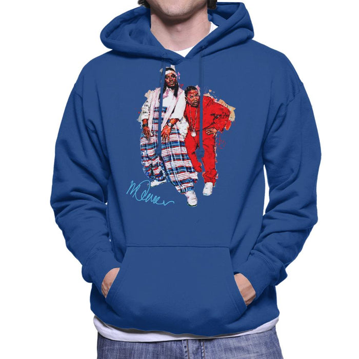 Sidney Maurer Original Portrait Of Outkast Andre 3000 Baggy Trousers Men's Hooded Sweatshirt