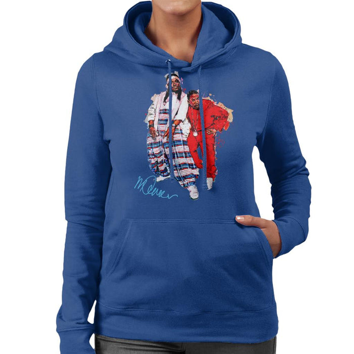 Sidney Maurer Original Portrait Of Outkast Andre 3000 Baggy Trousers Women's Hooded Sweatshirt