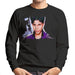 Sidney Maurer Original Portrait Of Prince Polka Dot Men's Sweatshirt