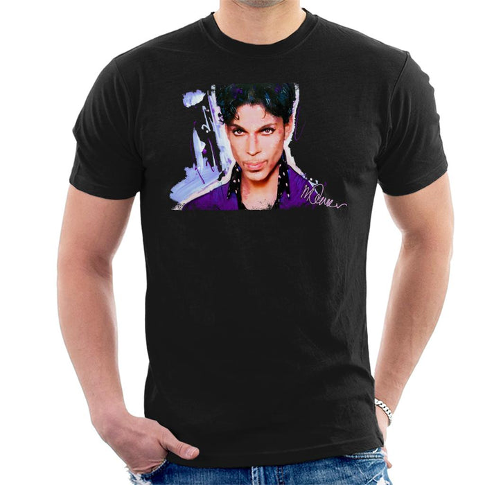 Sidney Maurer Original Portrait Of Prince Polka Dot Men's T-Shirt