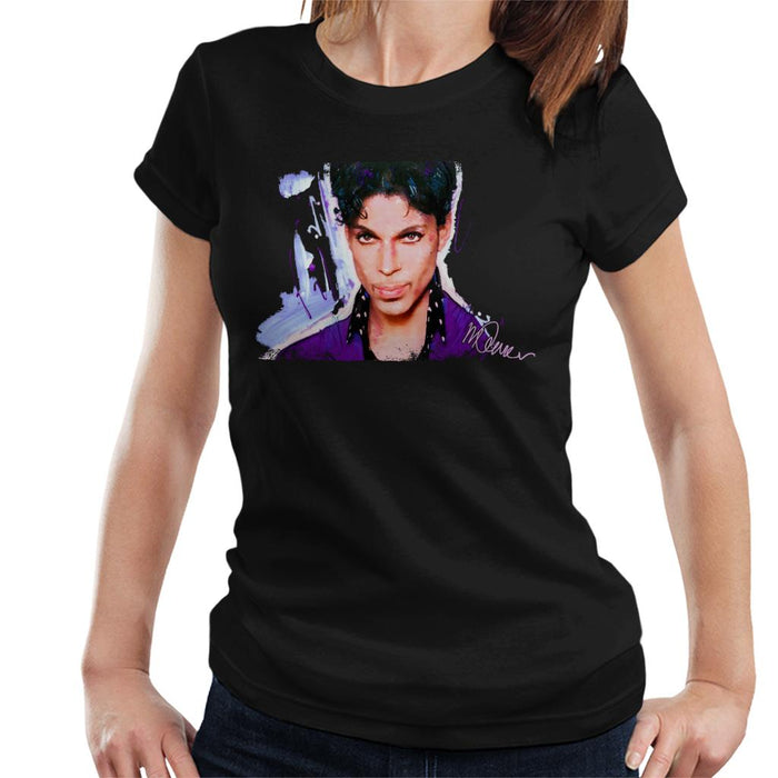 Sidney Maurer Original Portrait Of Prince Polka Dot Women's T-Shirt