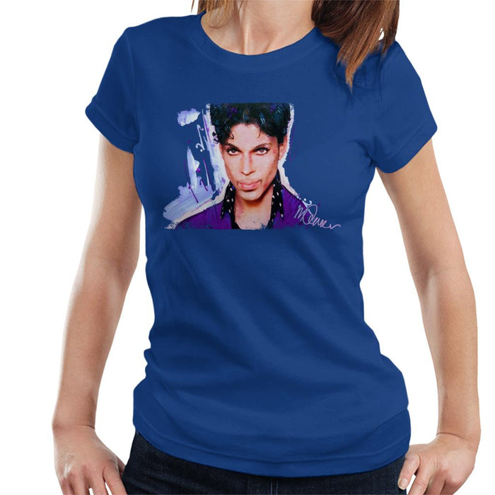 Sidney Maurer Original Portrait Of Prince Polka Dot Women's T-Shirt