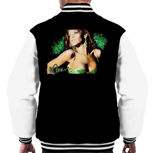 Sidney Maurer Original Portrait Of Rihanna Earrings Men's Varsity Jacket