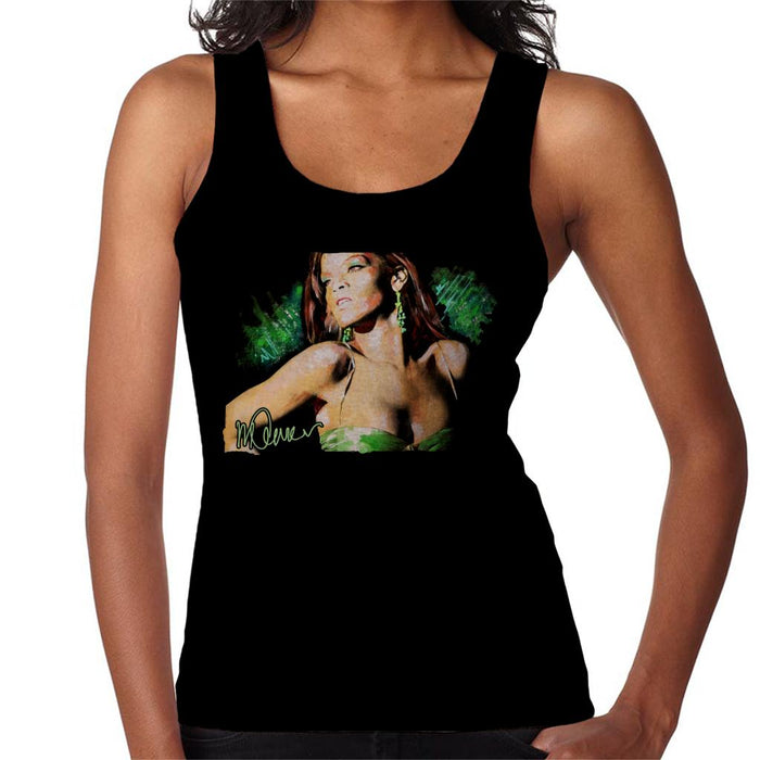 Sidney Maurer Original Portrait Of Rihanna Earrings Women's Vest
