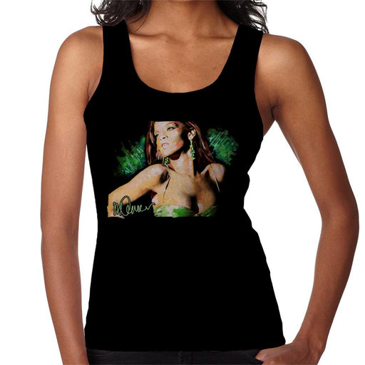 Sidney Maurer Original Portrait Of Rihanna Earrings Women's Vest