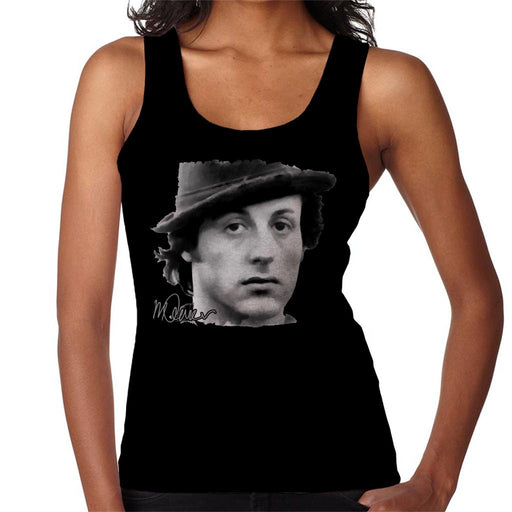 Sidney Maurer Original Portrait Of Sylvester Stallone Hat Women's Vest