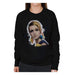 Sidney Maurer Original Portrait Of Twiggy Womens Sweatshirt - Womens Sweatshirt