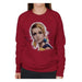 Sidney Maurer Original Portrait Of Twiggy Womens Sweatshirt - Womens Sweatshirt