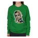 Sidney Maurer Original Portrait Of Twiggy Womens Sweatshirt - Womens Sweatshirt