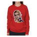 Sidney Maurer Original Portrait Of Twiggy Womens Sweatshirt - Womens Sweatshirt